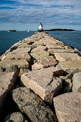 Spring Point Ledge Light at End of 900-Foot Breakwater